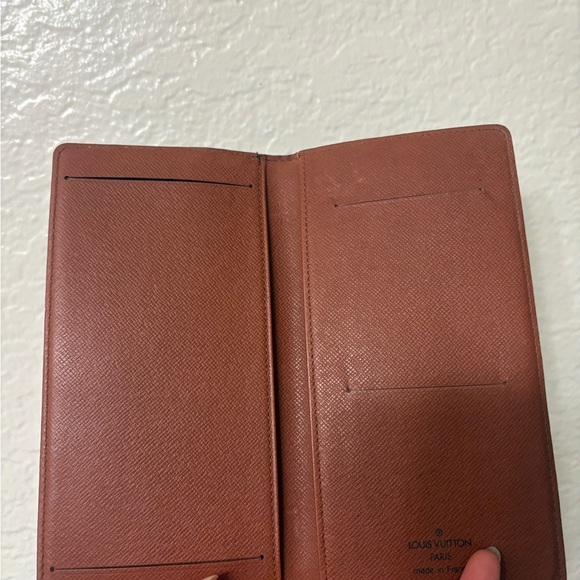 Auth LOUIS VUITTON  Monogram Agenda Poche Notebook Cover Brown - Picture 2 of 10